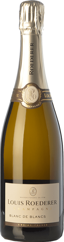 137,95 € Бесплатная доставка | Белое игристое Louis Roederer Blanc de Blancs Гранд Резерв A.O.C. Champagne