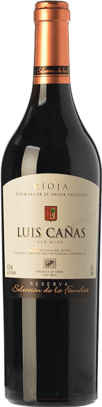 37,95 € 送料無料 | 赤ワイン Luis Cañas Selección de la Familia 予約 D.O.Ca. Rioja