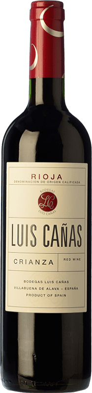 12,95 € | Red wine Luis Cañas Crianza D.O.Ca. Rioja The Rioja Spain Tempranillo, Grenache Bottle 75 cl