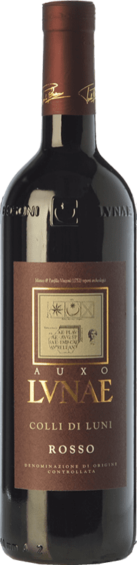 14,95 € | Red wine Lunae Auxo D.O.C. Colli di Luni Liguria Italy Sangiovese, Canaiolo, Ciliegiolo Bottle 75 cl