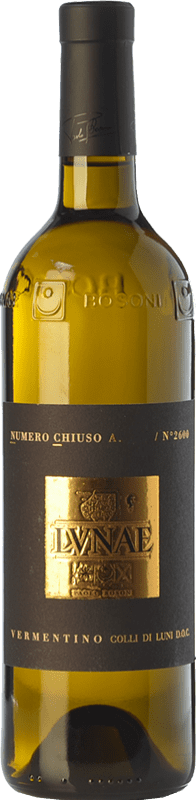 46,95 € Envio grátis | Vinho branco Lunae Numero Chiuso D.O.C. Colli di Luni