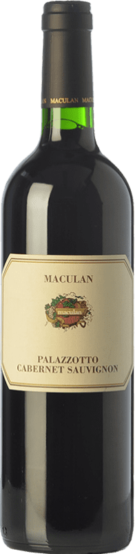 Бесплатная доставка | Красное вино Maculan Palazzotto D.O.C. Breganze Венето Италия Cabernet Sauvignon — Каберне Совиньон 75 cl