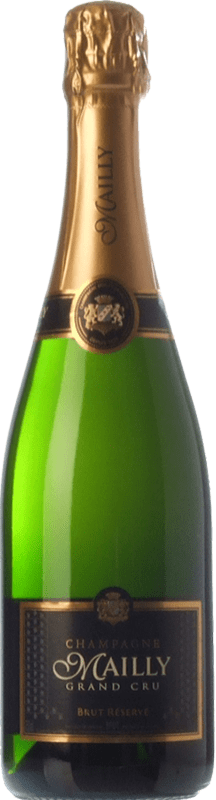 Envío gratis | Espumoso blanco Mailly Grand Cru Brut Reserva A.O.C. Champagne Champagne Francia Pinot Negro, Chardonnay 75 cl