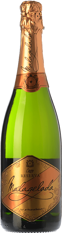 Envoi gratuit | Vin Mousseux Blanc Malagelada Brut Nature Réserve D.O. Cava Catalogne Espagne Macabeo — Macabeu, Xarel·lo, Parellada 75 cl