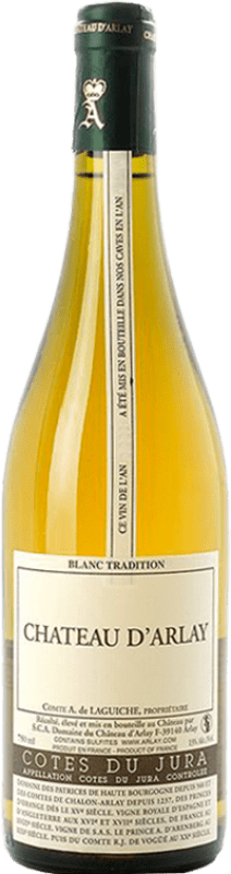 Бесплатная доставка | Белое вино Château d'Arlay Tradition Blanc A.O.C. Côtes du Jura Jura Франция Chardonnay, Savagnin 75 cl