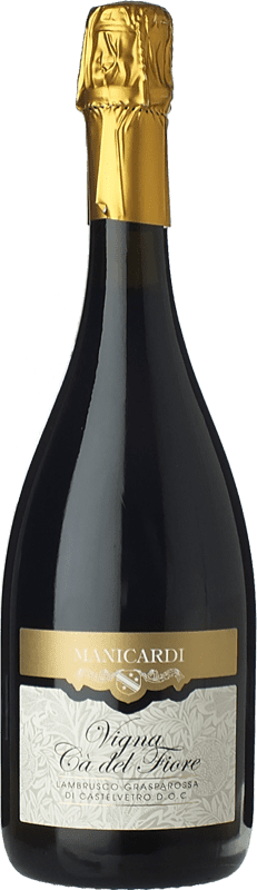 11,95 € | 红酒 Manicardi Vigna Cà del Fiore D.O.C. Lambrusco Grasparossa di Castelvetro 艾米利亚 - 罗马涅 意大利 Lambrusco Grasparossa 75 cl