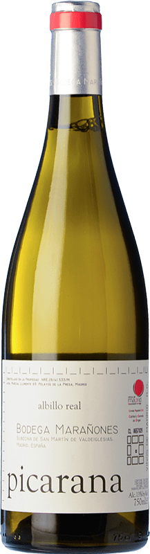 53,95 € Kostenloser Versand | Weißwein Marañones Picarana Crianza — Kurze Fassreifung D.O. Vinos de Madrid