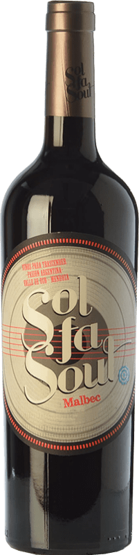 12,95 € | Red wine Pelleriti Sol Fa Soul Joven I.G. Valle de Uco Uco Valley Argentina Malbec Bottle 75 cl