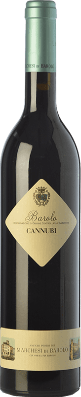 63,95 € Spedizione Gratuita | Vino rosso Marchesi di Barolo Cannubi D.O.C.G. Barolo