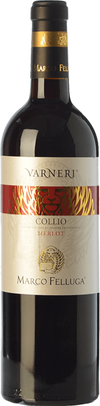 12,95 € Free Shipping | Red wine Marco Felluga Varneri D.O.C. Collio Goriziano-Collio Friuli-Venezia Giulia Italy Merlot Bottle 75 cl