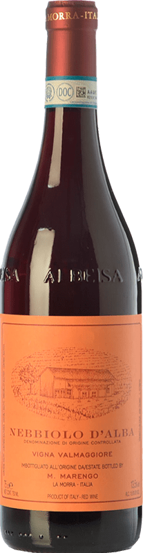 26,95 € Free Shipping | Red wine Marengo Valmaggiore D.O.C. Nebbiolo d'Alba Piemonte Italy Nebbiolo Bottle 75 cl
