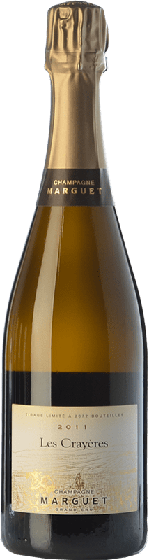 Envoi gratuit | Blanc mousseux Marguet Les Crayères Grand Cru A.O.C. Champagne Champagne France Pinot Noir, Chardonnay 75 cl