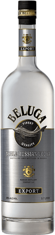 Spedizione Gratuita | Vodka Mariinsk Beluga Noble Russia 70 cl