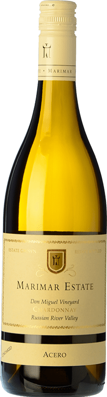 32,95 € | White wine Marimar Estate Acero I.G. Russian River Valley Russian River Valley United States Chardonnay Bottle 75 cl