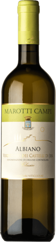 Бесплатная доставка | Белое вино Marotti Campi Albiano молодое D.O.C. Verdicchio dei Castelli di Jesi Marche Италия Verdicchio — Вердиккьо 75 cl