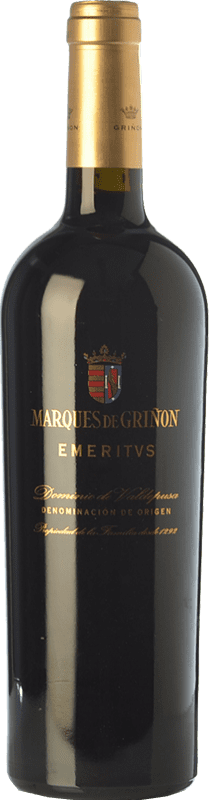 49,95 € | Red wine Marqués de Griñón Emeritus Aged D.O.P. Vino de Pago Dominio de Valdepusa Castilla la Mancha Spain Syrah, Cabernet Sauvignon, Petit Verdot 75 cl