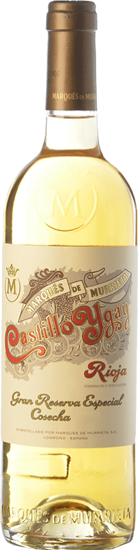 1 041,95 € | Белое вино Marqués de Murrieta Castillo Ygay старения 1986 D.O.Ca. Rioja Ла-Риоха Испания Viura, Malvasía 75 cl
