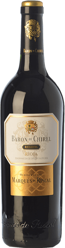 111,95 € Envoi gratuit | Vin rouge Marqués de Riscal Barón de Chirel Réserve D.O.Ca. Rioja