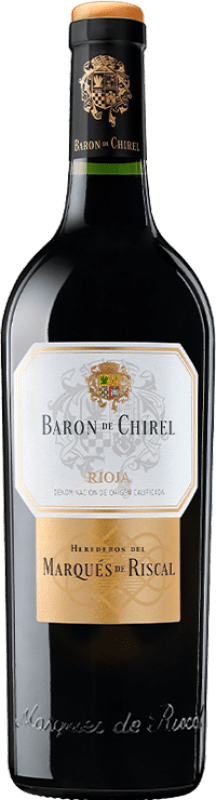 101,95 € Spedizione Gratuita | Vino Rosso Marqués de Riscal Barón de Chirel Riserva D.O.Ca. Rioja