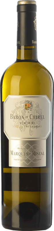 43,95 € Free Shipping | White wine Marqués de Riscal Barón de Chirel Crianza I.G.P. Vino de la Tierra de Castilla y León Castilla y León Spain Verdejo Bottle 75 cl