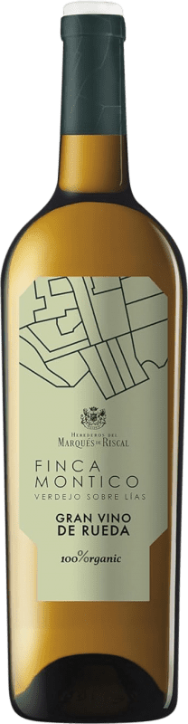 免费送货 | 白酒 Marqués de Riscal Finca Montico D.O. Rueda 卡斯蒂利亚莱昂 西班牙 Verdejo 75 cl