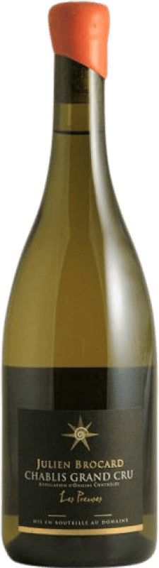 Envoi gratuit | Vin blanc Julien Brocard Les Preuses A.O.C. Chablis Grand Cru Bourgogne France Chardonnay Biologique 75 cl