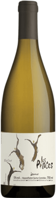 Бесплатная доставка | Белое вино Clos de L'Ecotard Les Pentes A.O.C. Saumur-Champigny Луара Франция Chenin White 75 cl