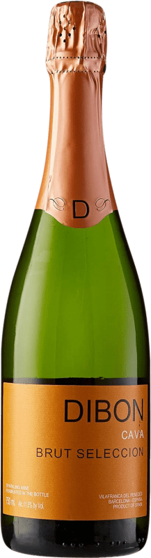 Envoi gratuit | Vin Mousseux Blanc Marrugat Dibon Selecció Brut D.O. Cava Catalogne Espagne Macabeo, Xarel·lo, Parellada 75 cl