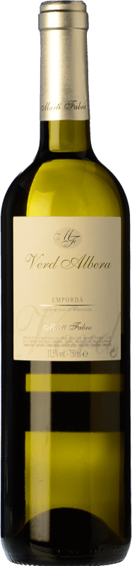 8,95 € | White wine Martí Fabra Verd Albera D.O. Empordà Catalonia Spain Grenache White, Chardonnay, Muscatel Small Grain 75 cl