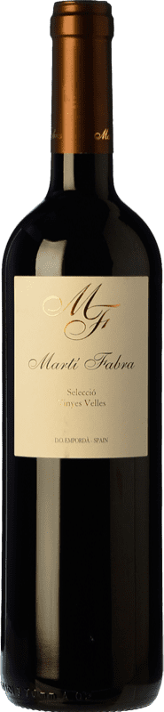 Бесплатная доставка | Красное вино Martí Fabra Viñas Viejas VV Старые лозы Молодой D.O. Empordà Каталония Испания Tempranillo, Syrah, Grenache, Cabernet Sauvignon, Carignan 75 cl