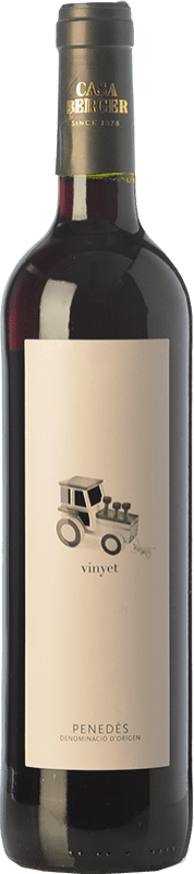 9,95 € Envio grátis | Vinho tinto Martí Serdà Vinyet Negre Jovem D.O. Penedès