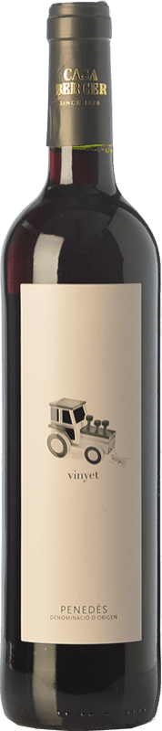 4,95 € Envío gratis | Vino Tinto Martí Serdà Vinyet Joven D.O. Penedès
