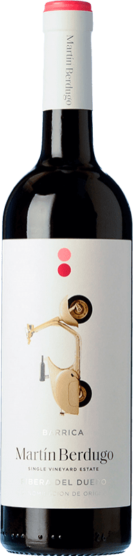 8,95 € | Red wine Martín Berdugo Barrica Joven D.O. Ribera del Duero Castilla y León Spain Tempranillo Bottle 75 cl