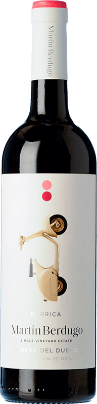 15,95 € Envio grátis | Vinho Tinto Martín Berdugo Barrica D.O. Ribera del Duero