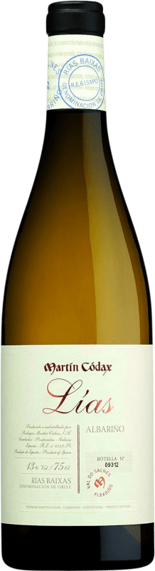 24,95 € | White wine Martín Códax Lías D.O. Rías Baixas Galicia Spain Albariño Bottle 75 cl