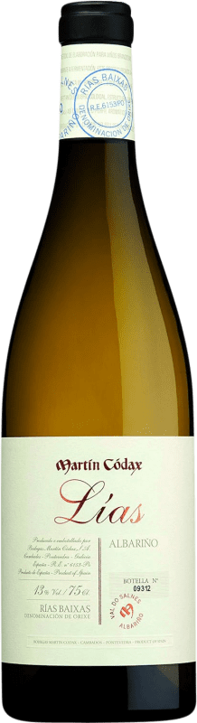 23,95 € | Vin blanc Martín Códax Lías D.O. Rías Baixas Galice Espagne Albariño 75 cl