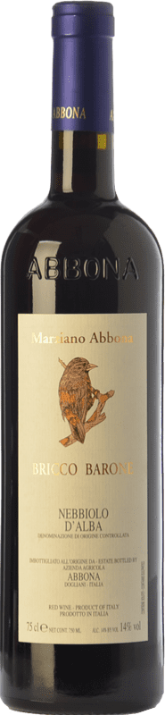 19,95 € | Красное вино Abbona Bricco Barone D.O.C. Nebbiolo d'Alba Пьемонте Италия Nebbiolo — Неббиоло 75 cl