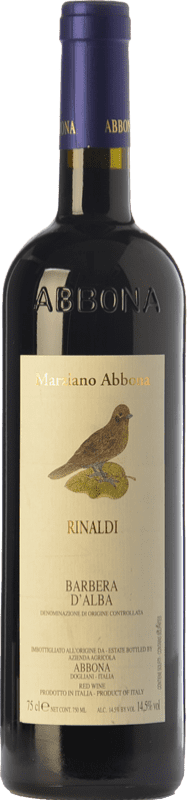 18,95 € | Vino tinto Abbona Rinaldi D.O.C. Barbera d'Alba Piemonte Italia Barbera 75 cl