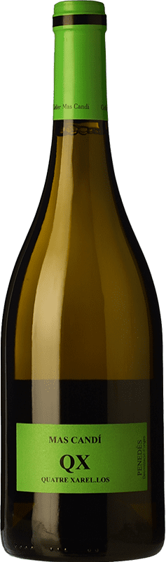 14,95 € Spedizione Gratuita | Vino Bianco Mas Candí QX Quatre Xarel·los Crianza — Invecchiato in Botte D.O. Penedès