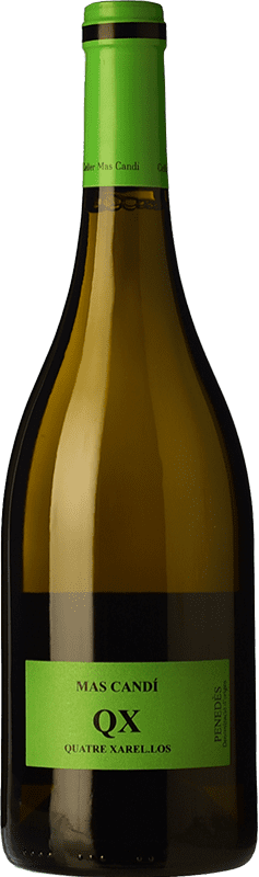 18,95 € | White wine Mas Candí QX Quatre Xarel·los Crianza D.O. Penedès Catalonia Spain Xarel·lo Bottle 75 cl