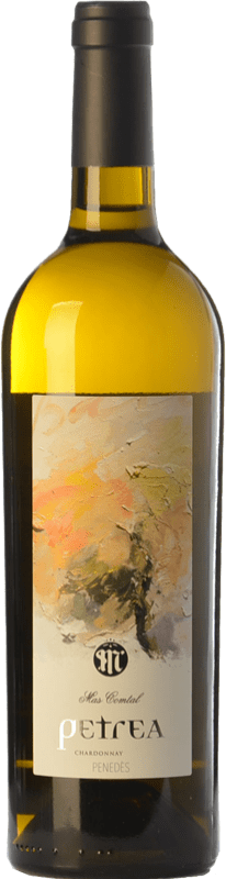 Free Shipping | White wine Mas Comtal Petrea Aged D.O. Penedès Catalonia Spain Chardonnay Organic 75 cl