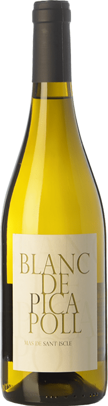 免费送货 | 白酒 Mas de Sant Iscle Blanc D.O. Pla de Bages 加泰罗尼亚 西班牙 Picapoll 75 cl