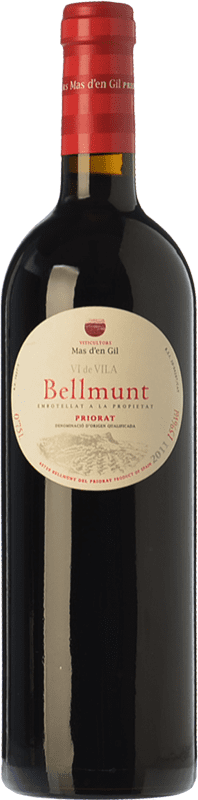 Бесплатная доставка | Красное вино Mas d'en Gil Vi de Vila Bellmunt старения D.O.Ca. Priorat Каталония Испания Grenache, Cabernet Sauvignon, Carignan 75 cl