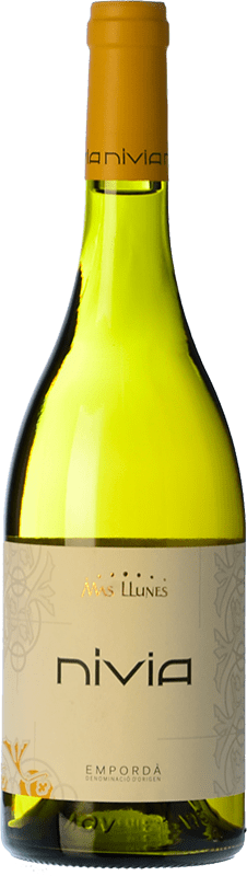 13,95 € | White wine Mas Llunes Nívia Aged D.O. Empordà Catalonia Spain Samsó, Grenache White Bottle 75 cl