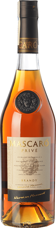 Envoi gratuit | Brandy Mascaró Collection Privée D.O. Penedès Catalogne Espagne 70 cl