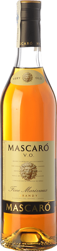 21,95 € Бесплатная доставка | Бренди Mascaró VO Very Old Очень Старый, Резерв D.O. Penedès