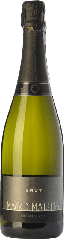 送料無料 | 白スパークリングワイン Maso Martis Brut D.O.C. Trento トレンティーノ イタリア Pinot Black, Chardonnay 75 cl