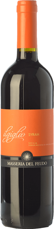 12,95 € | Rotwein Masseria del Feudo I.G.T. Terre Siciliane Sizilien Italien Syrah Ökologisch 75 cl
