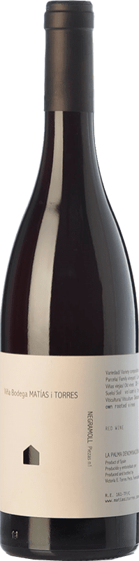 24,95 € | Red Wine Matías i Torres Negramoll Young D.O. La Palma Canary Islands Spain Listán, Negramoll, Castellana 75 cl