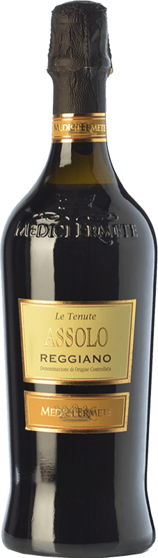 Envío gratis | Vino tinto Medici Ermete Assolo D.O.C. Reggiano Emilia-Romagna Italia Lambrusco Salamino, Ancellotta 75 cl